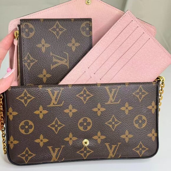 Louis Vuitton Monogram Canvas Limited Edition Felicie Shoulder Bag Crossbody - Picture 8 of 9